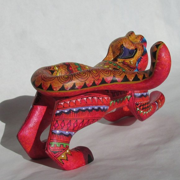 Puma Alebrije Wood Carving - Picture 2 of 16
